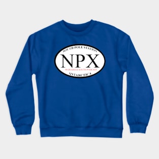 South Pole Station Call Sign Crewneck Sweatshirt